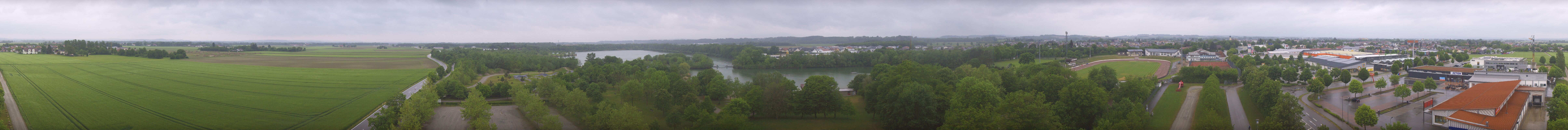 Archiv Foto Webcam Pocking - Ausblick Römerturm