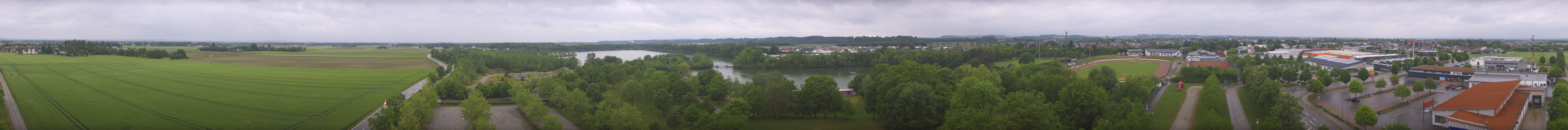 Archiv Foto Webcam Pocking - Ausblick Römerturm