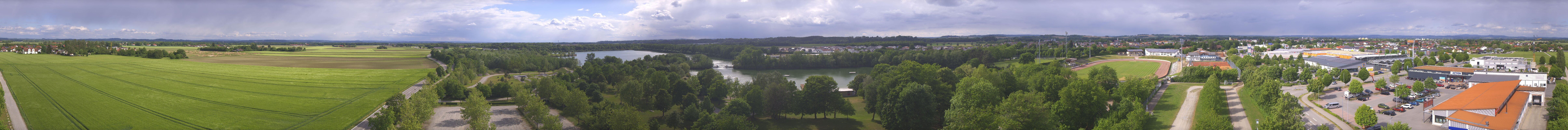 Archiv Foto Webcam Pocking - Ausblick Römerturm