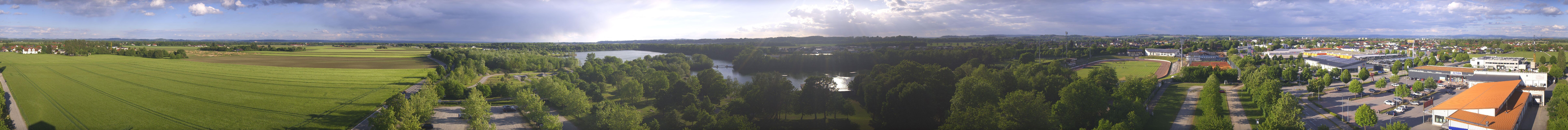 Archiv Foto Webcam Pocking - Ausblick Römerturm