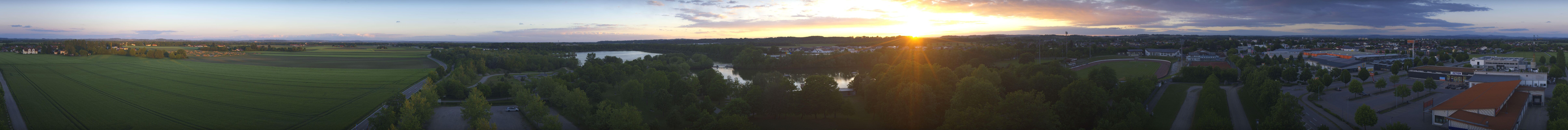 Archiv Foto Webcam Pocking - Ausblick Römerturm