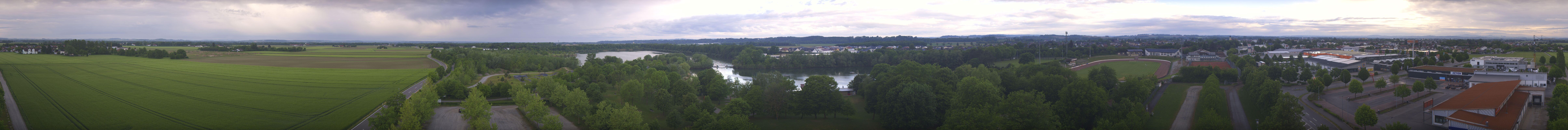 Archiv Foto Webcam Pocking - Ausblick Römerturm