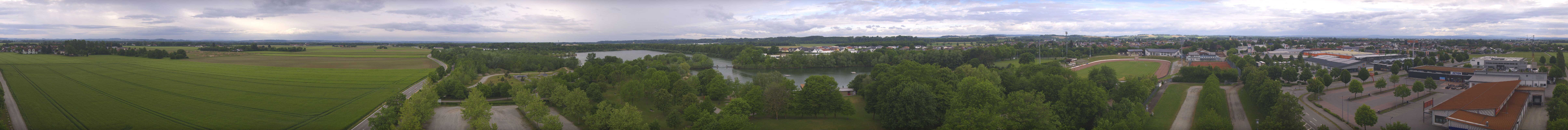 Archiv Foto Webcam Pocking - Ausblick Römerturm