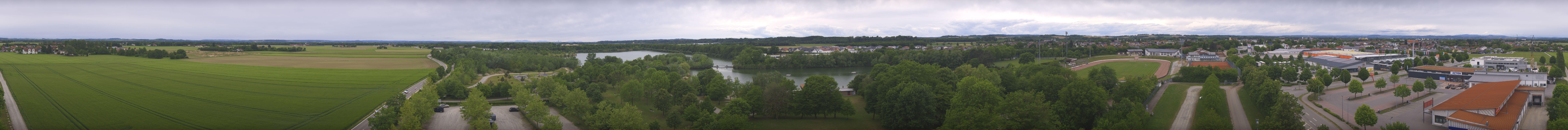 Archiv Foto Webcam Pocking - Ausblick Römerturm