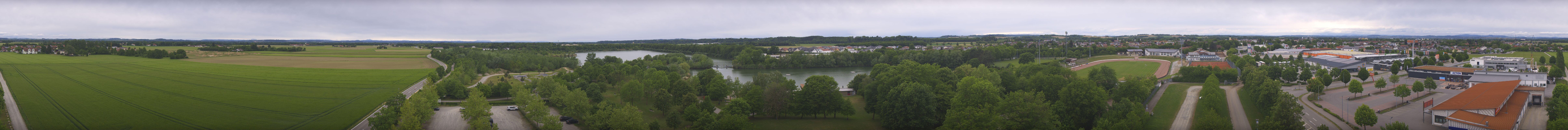 Archiv Foto Webcam Pocking - Ausblick Römerturm