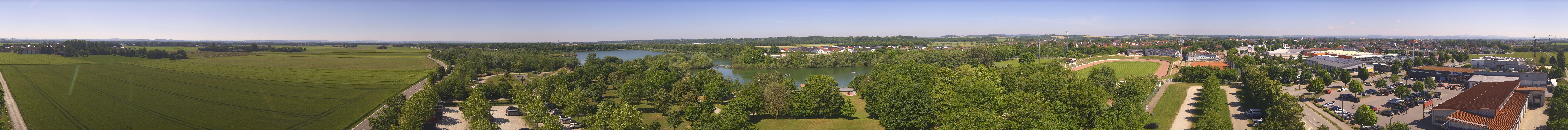 Archiv Foto Webcam Pocking - Ausblick Römerturm