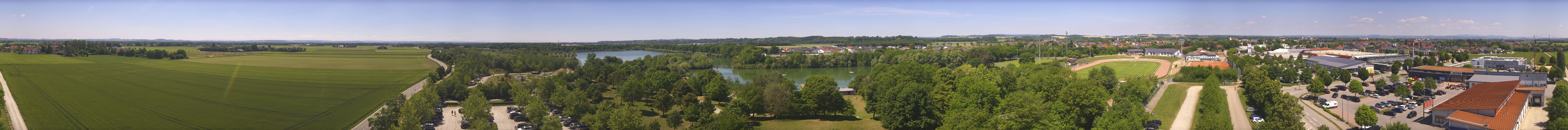 Archiv Foto Webcam Pocking - Ausblick Römerturm