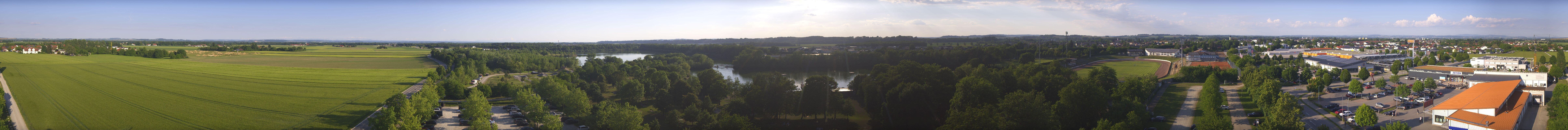 Archiv Foto Webcam Pocking - Ausblick Römerturm