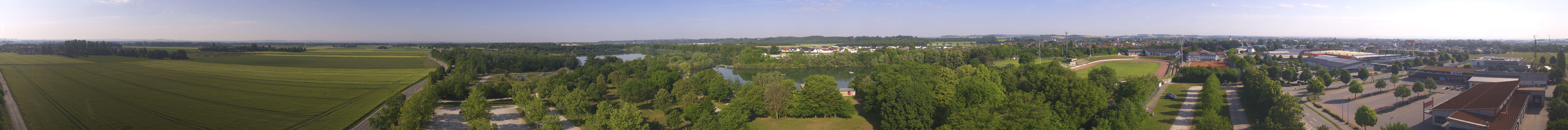 Archiv Foto Webcam Pocking - Ausblick Römerturm