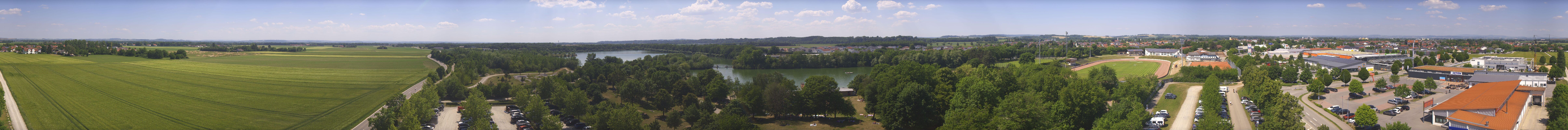 Archiv Foto Webcam Pocking - Ausblick Römerturm