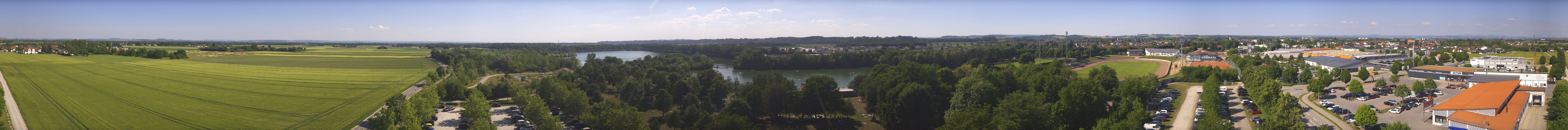 Archiv Foto Webcam Pocking - Ausblick Römerturm