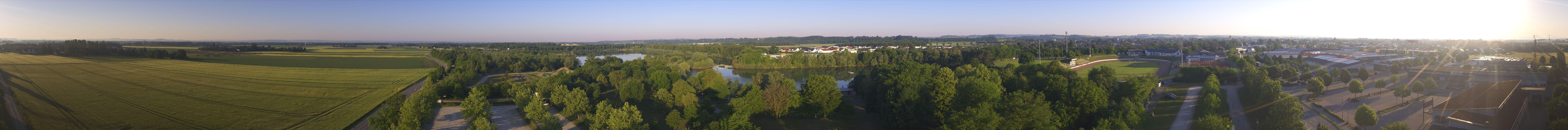 Archiv Foto Webcam Pocking - Ausblick Römerturm