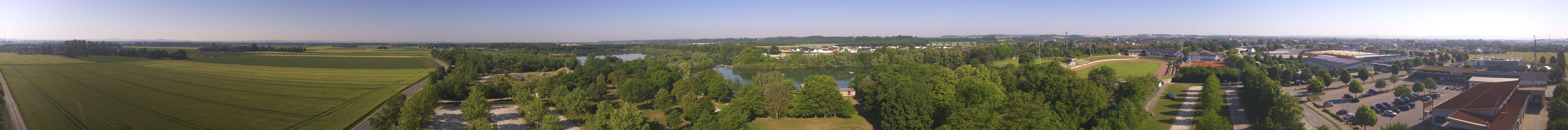 Archiv Foto Webcam Pocking - Ausblick Römerturm