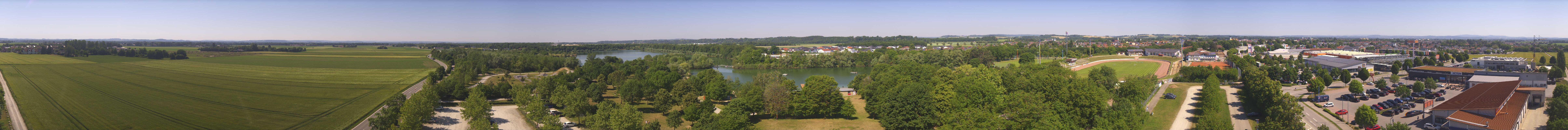 Archiv Foto Webcam Pocking - Ausblick Römerturm