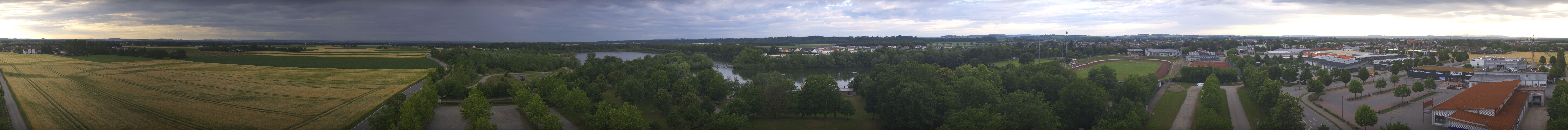 Archiv Foto Webcam Pocking - Ausblick Römerturm