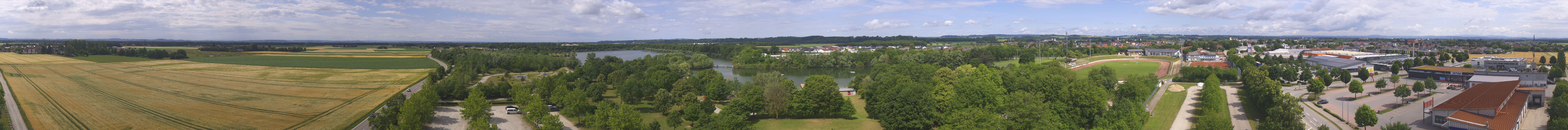 Archiv Foto Webcam Pocking - Ausblick Römerturm