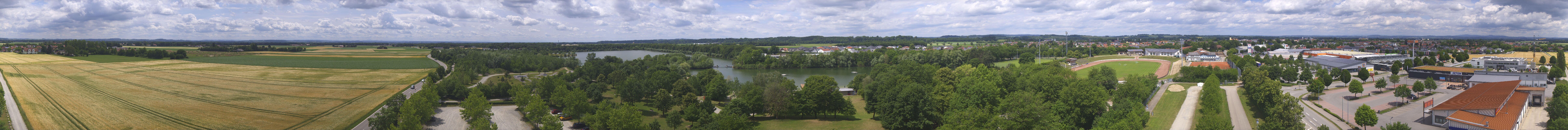 Archiv Foto Webcam Pocking - Ausblick Römerturm