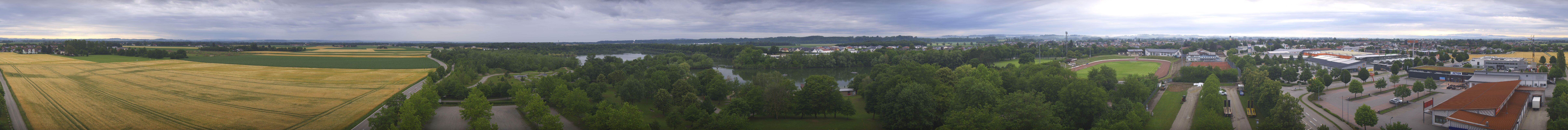 Archiv Foto Webcam Pocking - Ausblick Römerturm