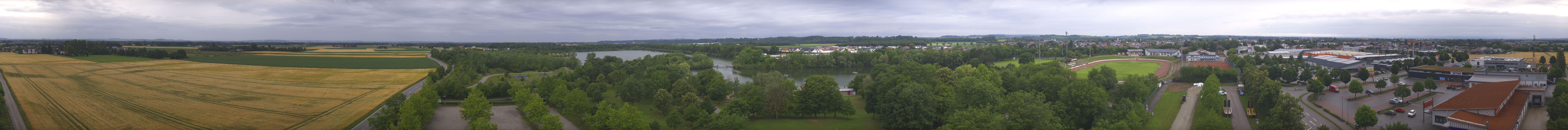 Archiv Foto Webcam Pocking - Ausblick Römerturm