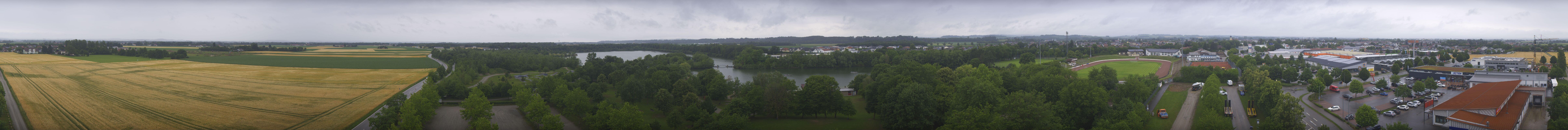 Archiv Foto Webcam Pocking - Ausblick Römerturm