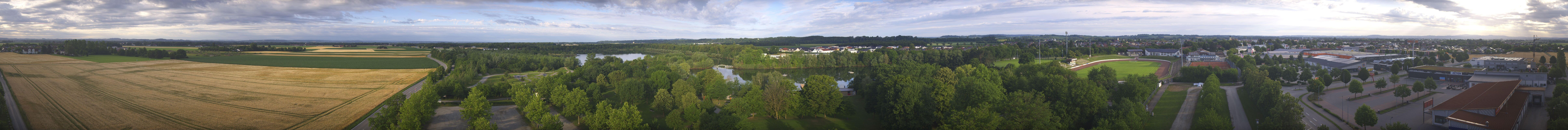 Archiv Foto Webcam Pocking - Ausblick Römerturm