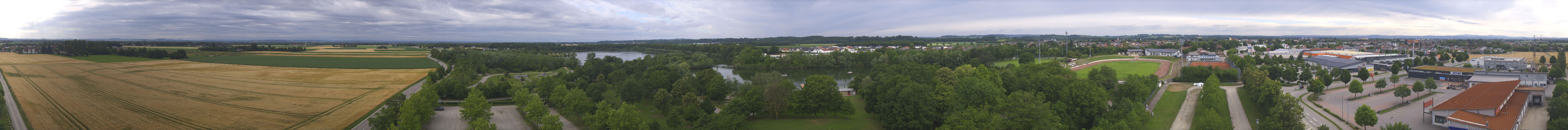 Archiv Foto Webcam Pocking - Ausblick Römerturm