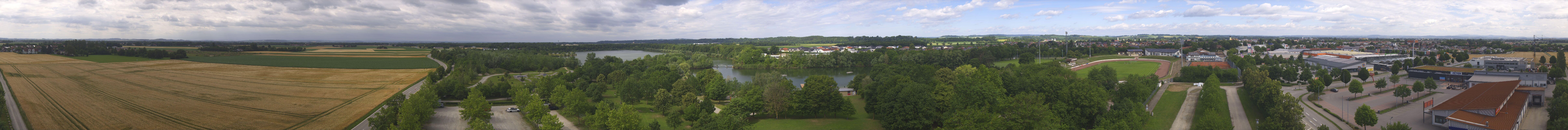 Archiv Foto Webcam Pocking - Ausblick Römerturm