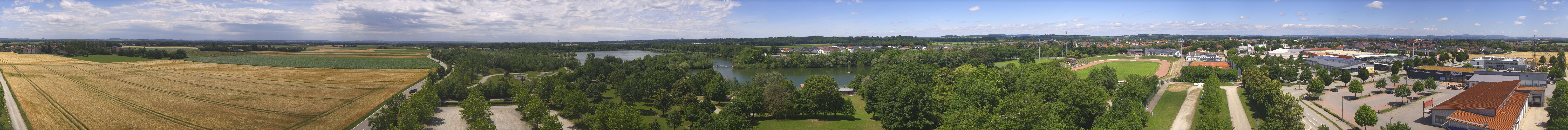 Archiv Foto Webcam Pocking - Ausblick Römerturm