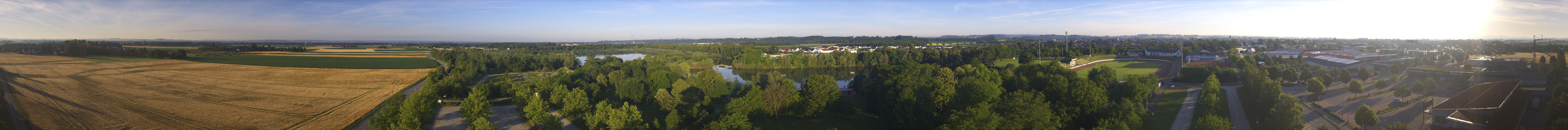 Archiv Foto Webcam Pocking - Ausblick Römerturm