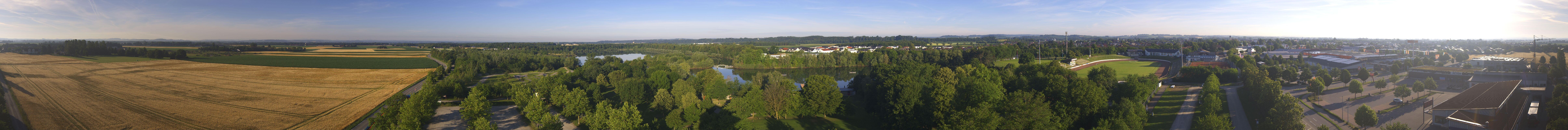 Archiv Foto Webcam Pocking - Ausblick Römerturm