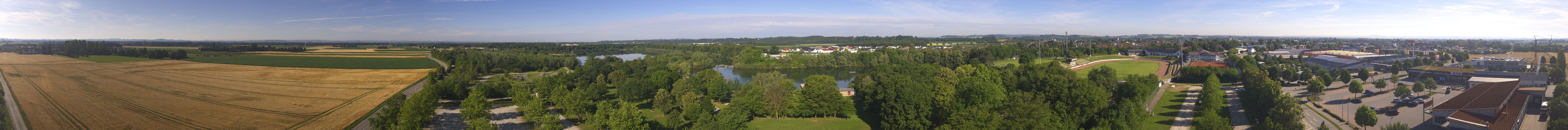Archiv Foto Webcam Pocking - Ausblick Römerturm