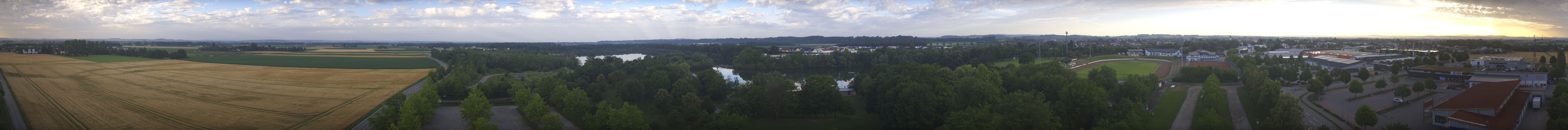 Archiv Foto Webcam Pocking - Ausblick Römerturm