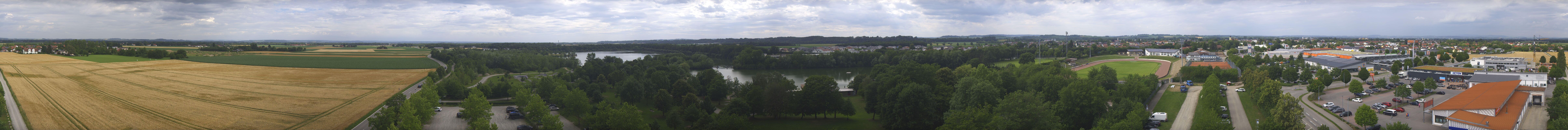 Archiv Foto Webcam Pocking - Ausblick Römerturm