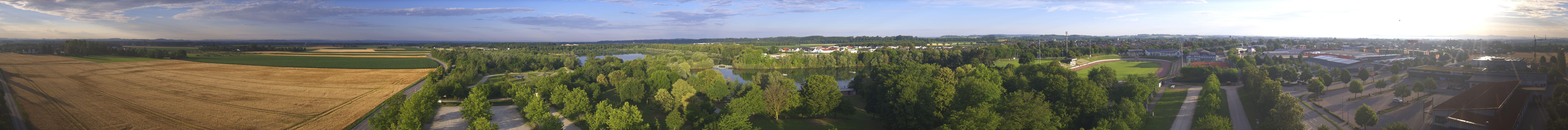 Archiv Foto Webcam Pocking - Ausblick Römerturm