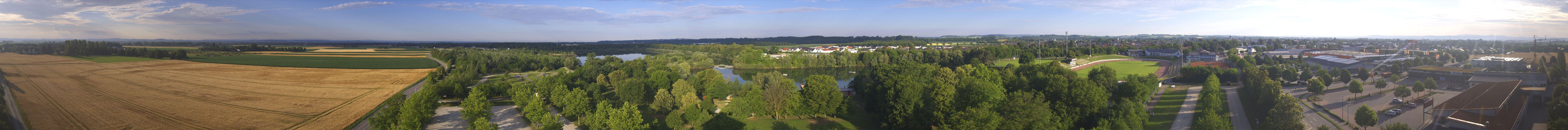Archiv Foto Webcam Pocking - Ausblick Römerturm