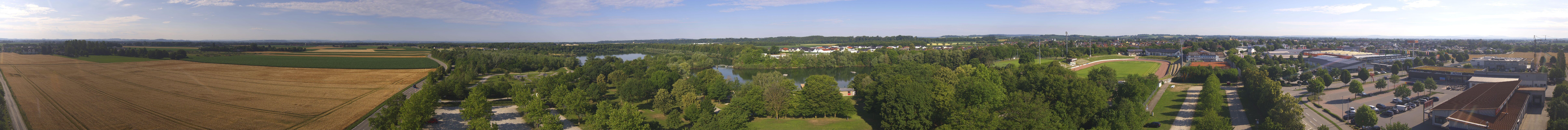 Archiv Foto Webcam Pocking - Ausblick Römerturm