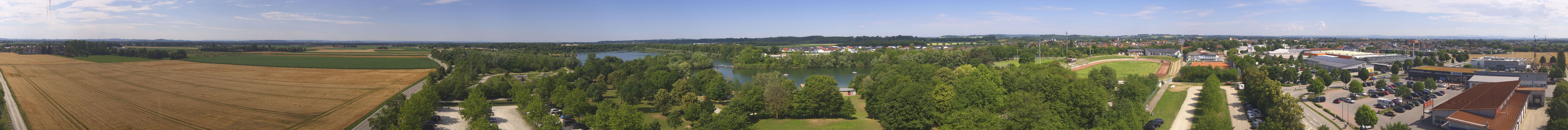 Archiv Foto Webcam Pocking - Ausblick Römerturm