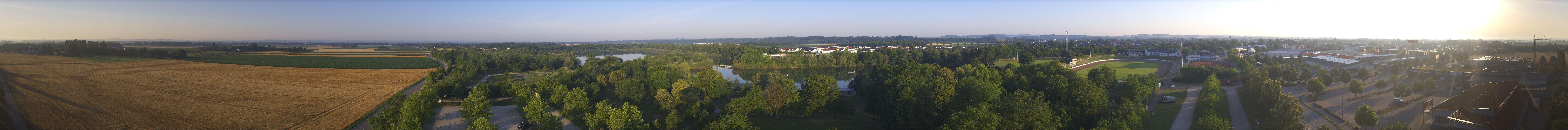 Archiv Foto Webcam Pocking - Ausblick Römerturm