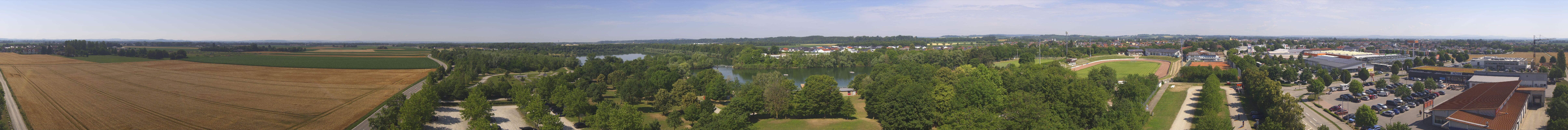 Archiv Foto Webcam Pocking - Ausblick Römerturm