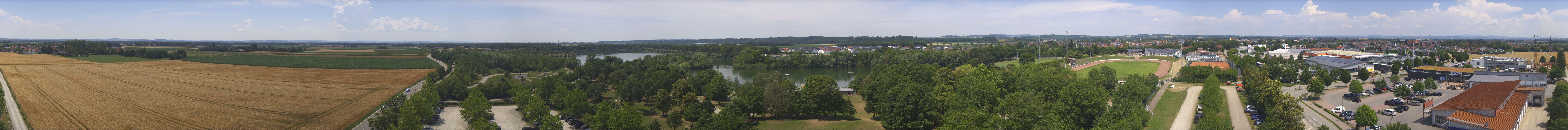 Archiv Foto Webcam Pocking - Ausblick Römerturm