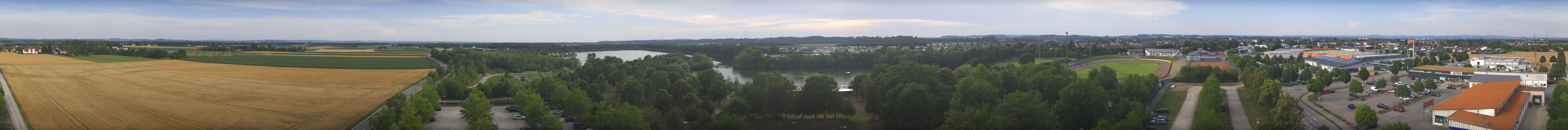 Archiv Foto Webcam Pocking - Ausblick Römerturm