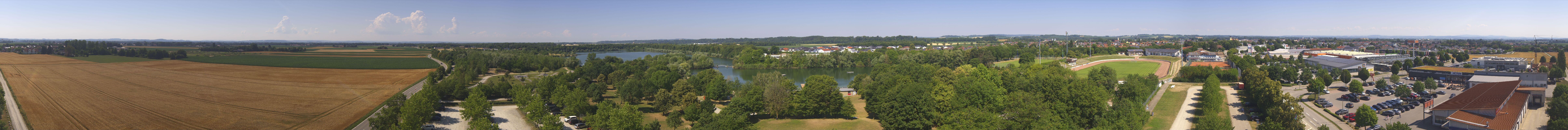 Archiv Foto Webcam Pocking - Ausblick Römerturm