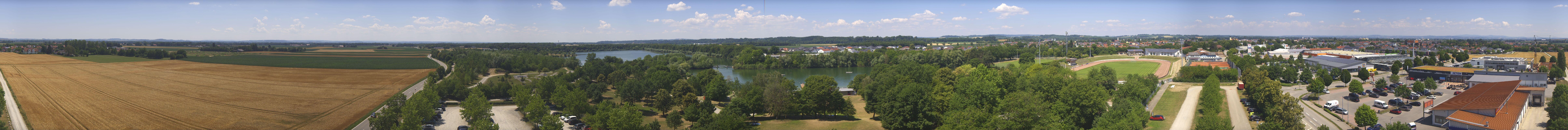 Archiv Foto Webcam Pocking - Ausblick Römerturm