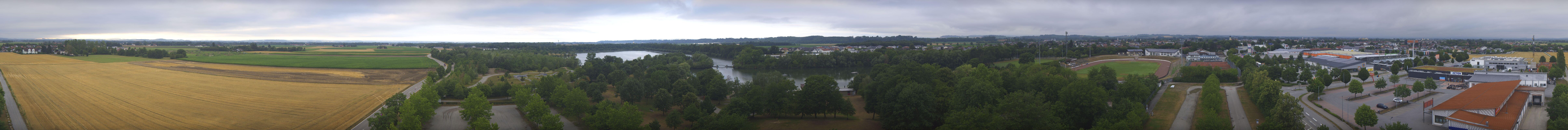 Archiv Foto Webcam Pocking - Ausblick Römerturm