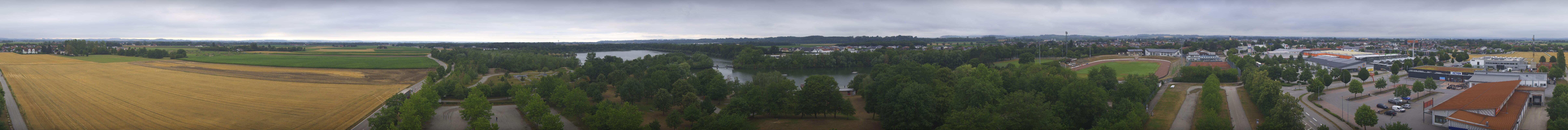 Archiv Foto Webcam Pocking - Ausblick Römerturm