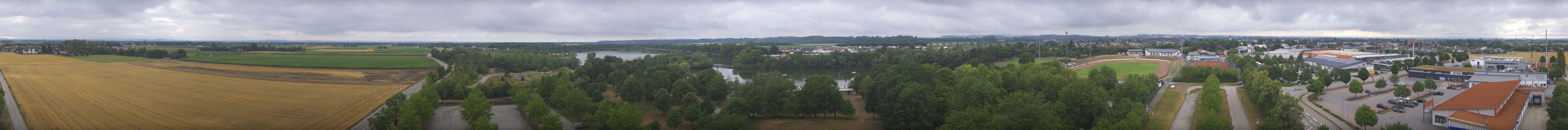 Archiv Foto Webcam Pocking - Ausblick Römerturm