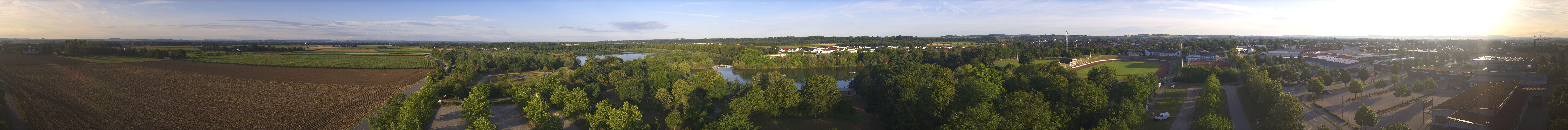 Archiv Foto Webcam Pocking - Ausblick Römerturm
