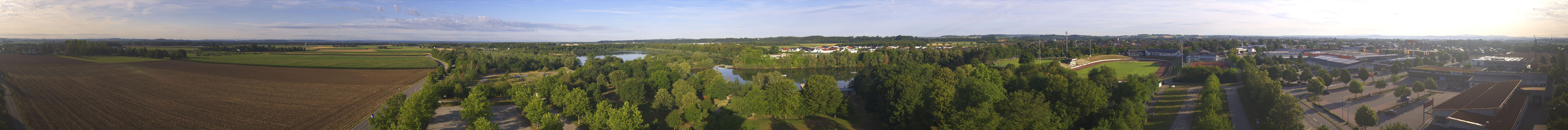 Archiv Foto Webcam Pocking - Ausblick Römerturm