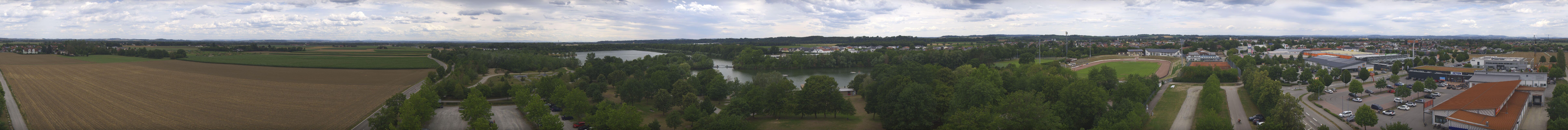 Archiv Foto Webcam Pocking - Ausblick Römerturm