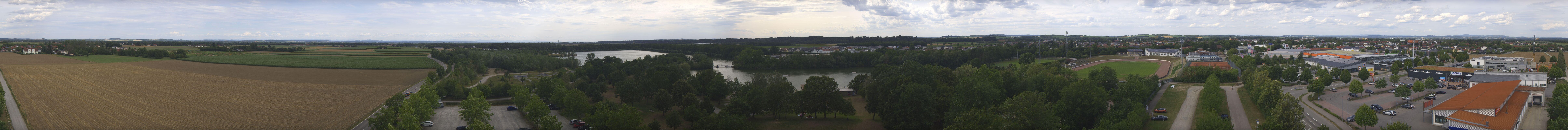 Archiv Foto Webcam Pocking - Ausblick Römerturm